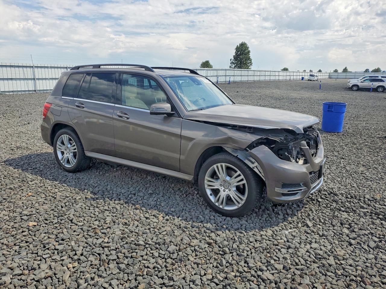 2014 Mercedes-benz Glk 250 Bluetec Gray vin: WDCGG0EB2EG221614