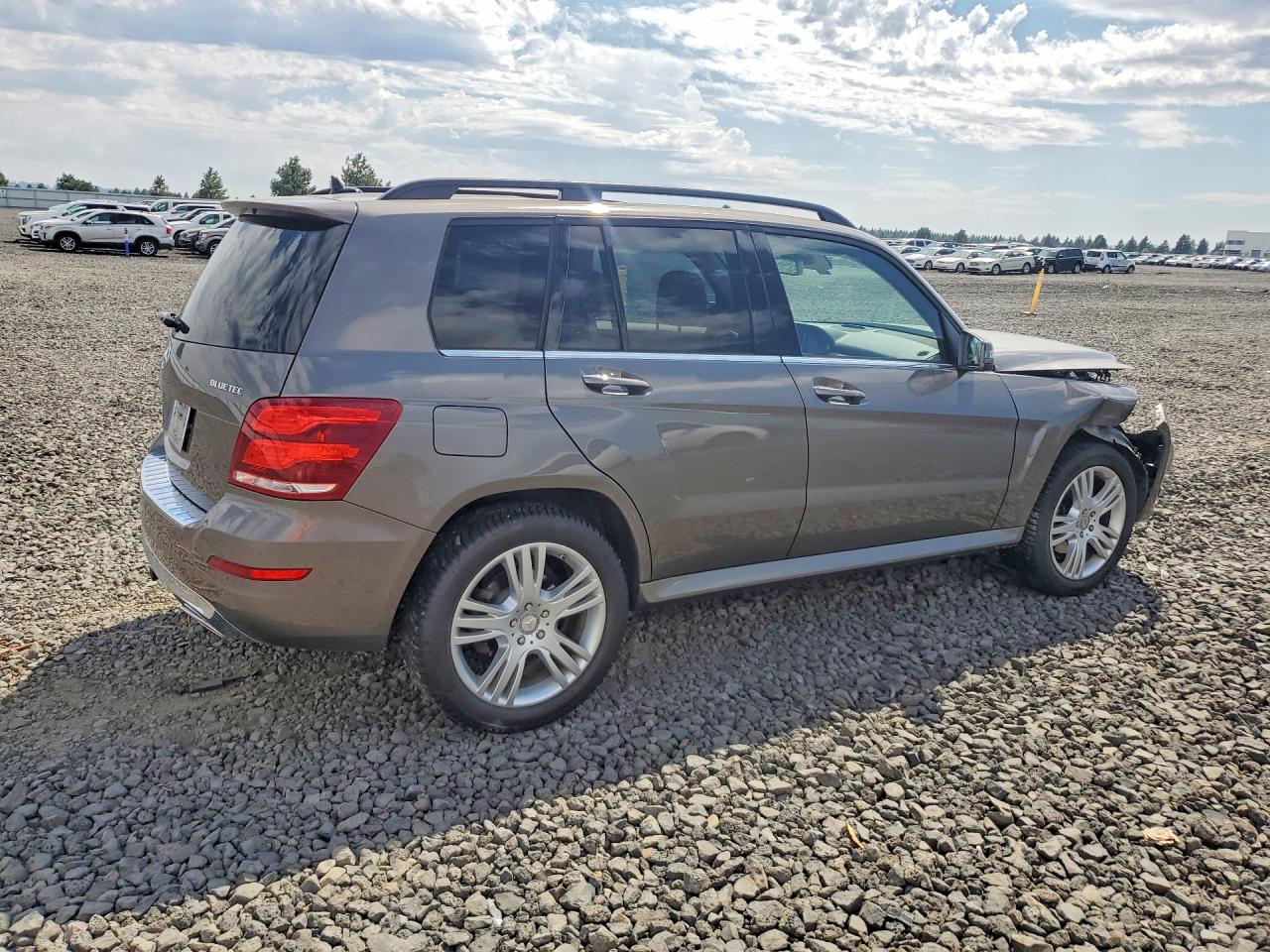 2014 Mercedes-benz Glk 250 Bluetec Gray vin: WDCGG0EB2EG221614