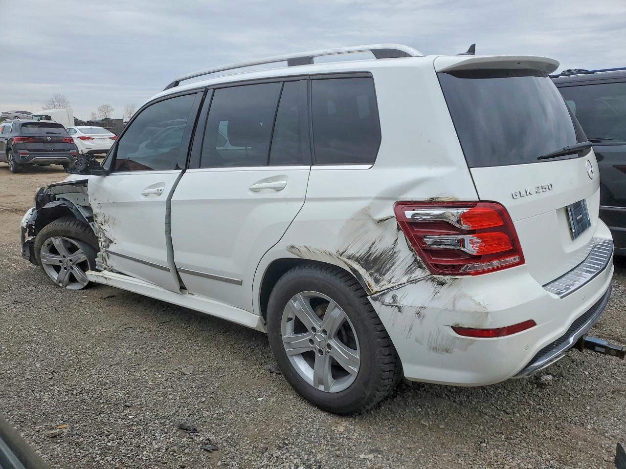 2014 Mercedes-benz Glk 250 Bluetec White vin: WDCGG0EB2EG306887