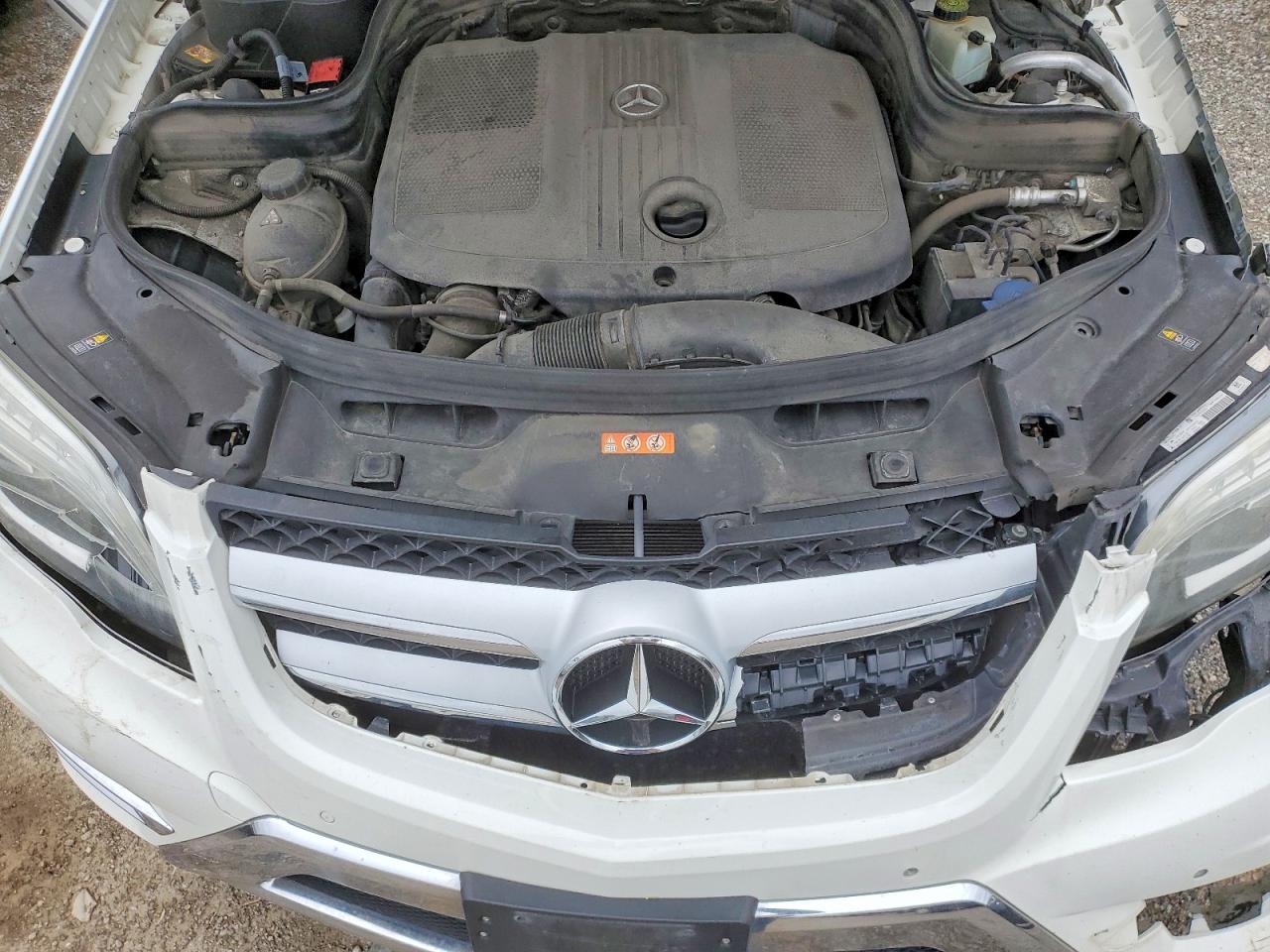 2014 Mercedes-benz Glk 250 Bluetec White vin: WDCGG0EB2EG306887