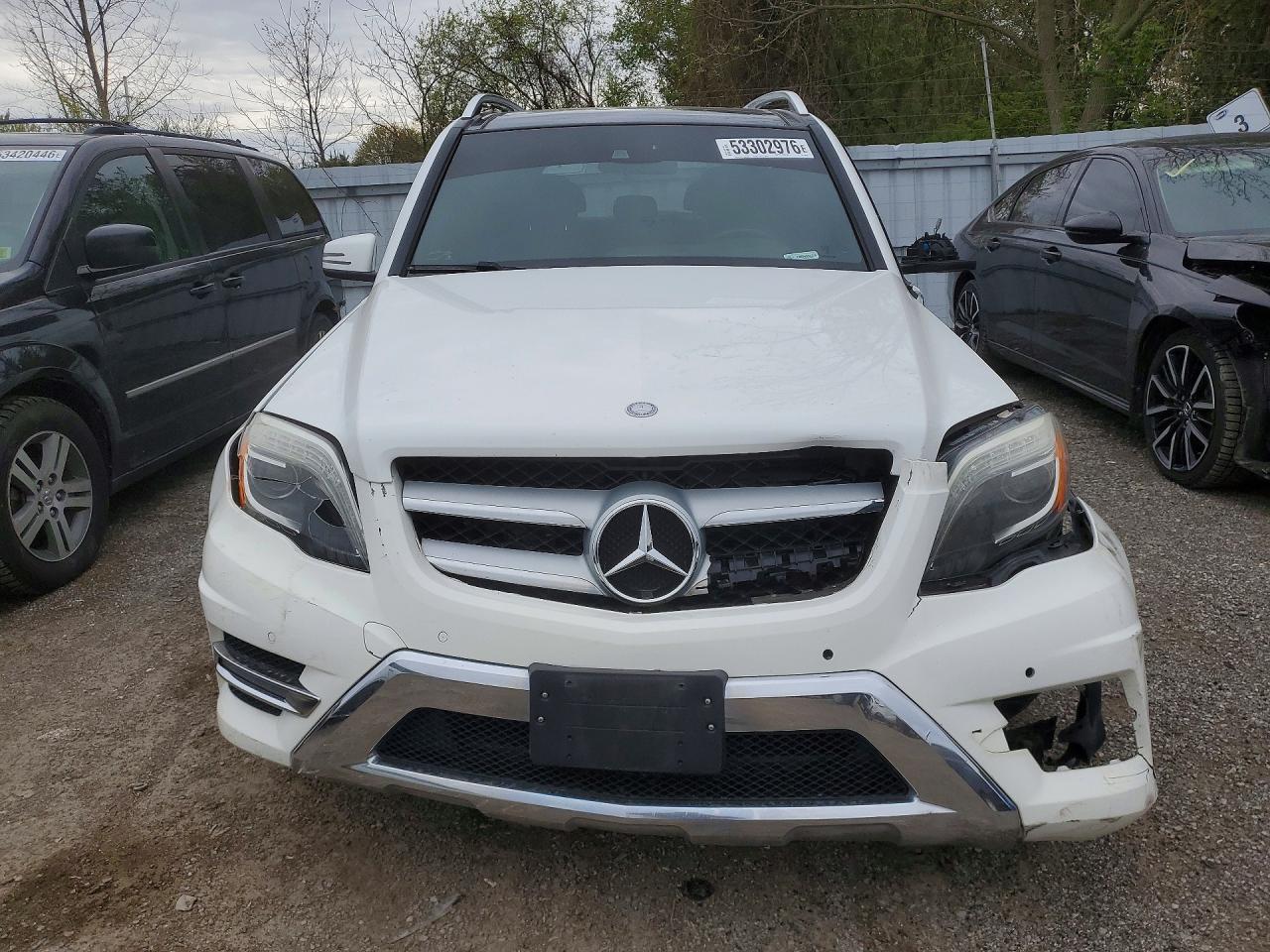 2014 Mercedes-benz Glk 250 Bluetec White vin: WDCGG0EB2EG306887