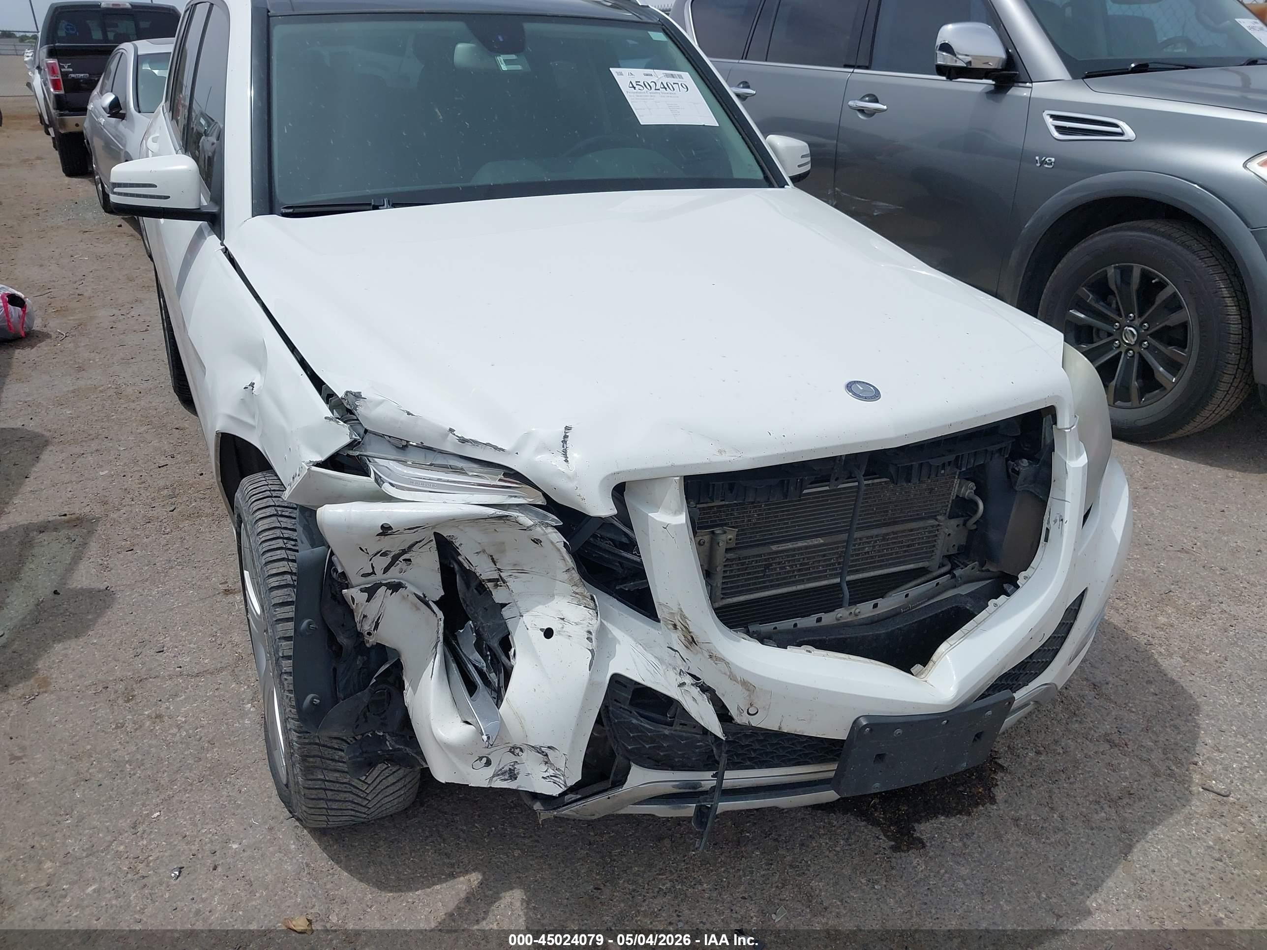 2014 Mercedes-benz Glk 250 Bluetec 4matic White vin: WDCGG0EB3EG191409