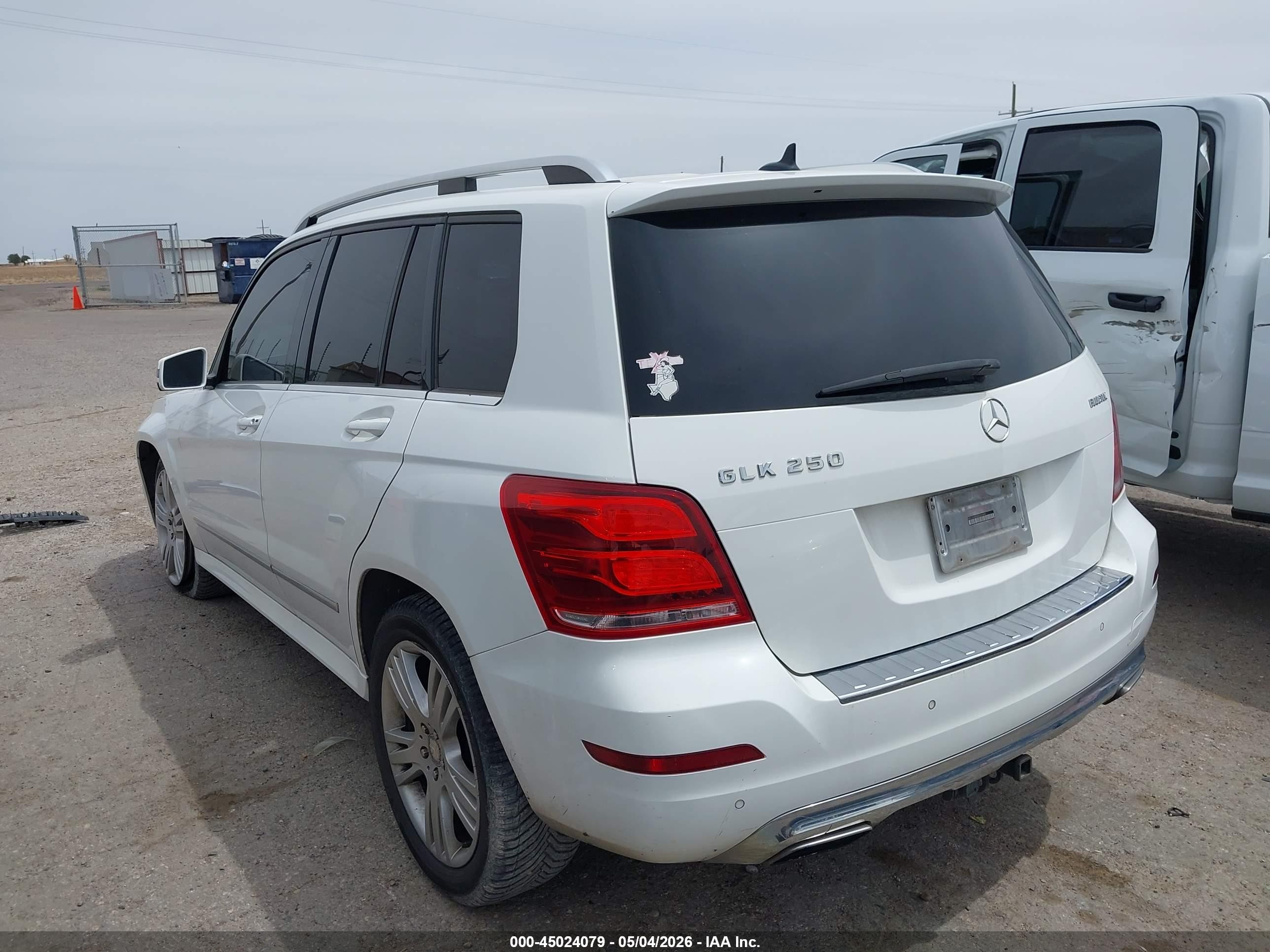 2014 Mercedes-benz Glk 250 Bluetec 4matic White vin: WDCGG0EB3EG191409