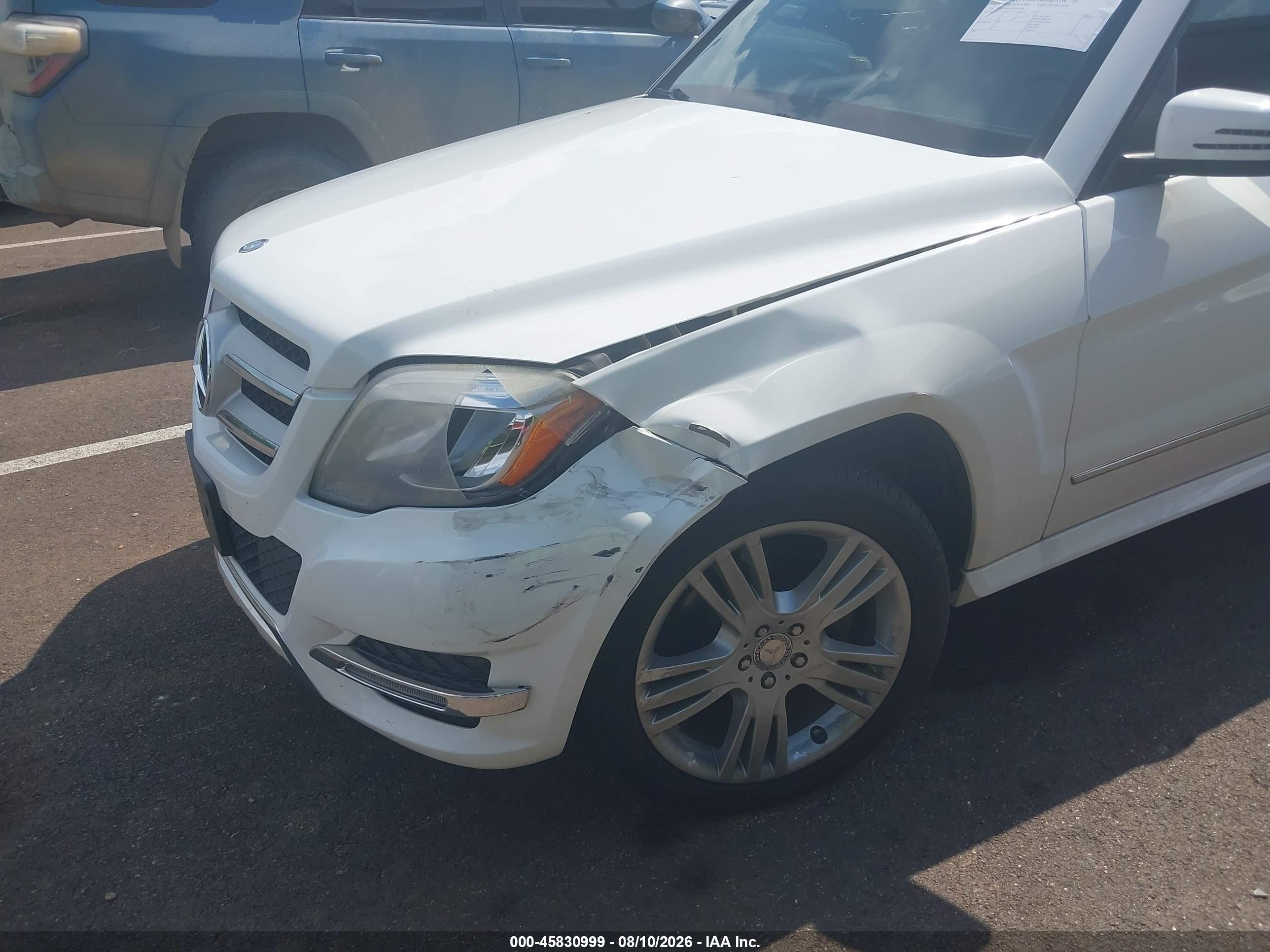 2014 Mercedes-benz Glk 250 Bluetec 4matic White vin: WDCGG0EB3EG264780