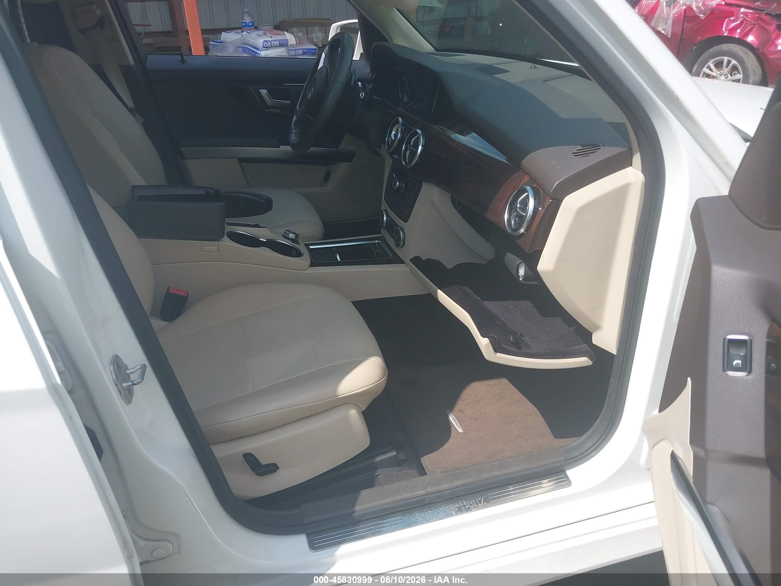 2014 Mercedes-benz Glk 250 Bluetec 4matic White vin: WDCGG0EB3EG264780