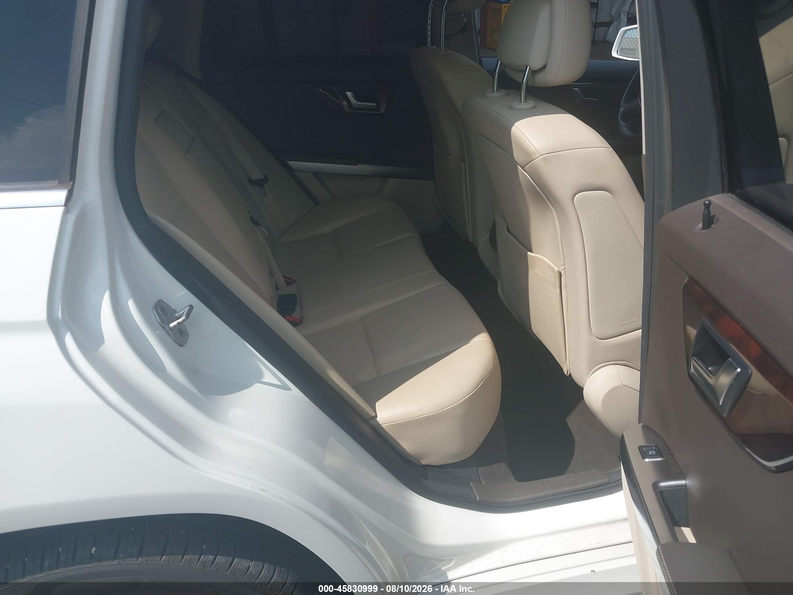 2014 Mercedes-benz Glk 250 Bluetec 4matic White vin: WDCGG0EB3EG264780