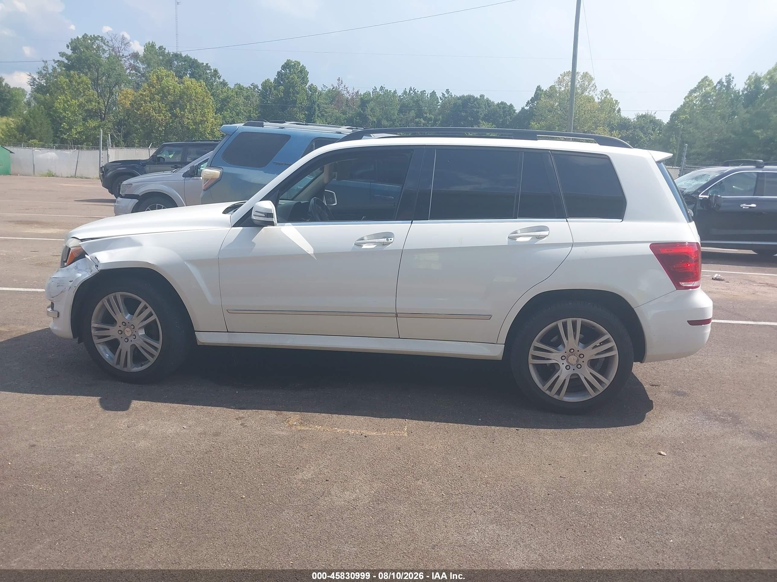 2014 Mercedes-benz Glk 250 Bluetec 4matic White vin: WDCGG0EB3EG264780