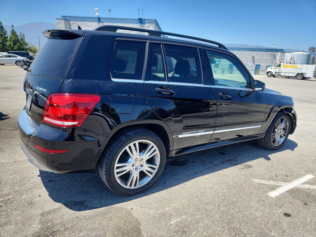 2014 Mercedes-benz Glk 250 Bluetec Black vin: WDCGG0EB3EG331510