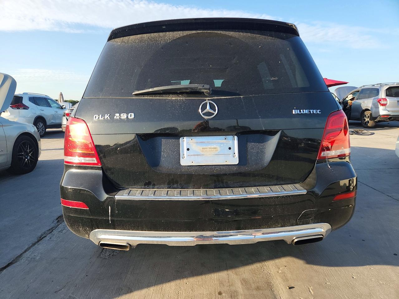 2015 Mercedes-benz Glk 250 Bluetec Black vin: WDCGG0EB3FG350527