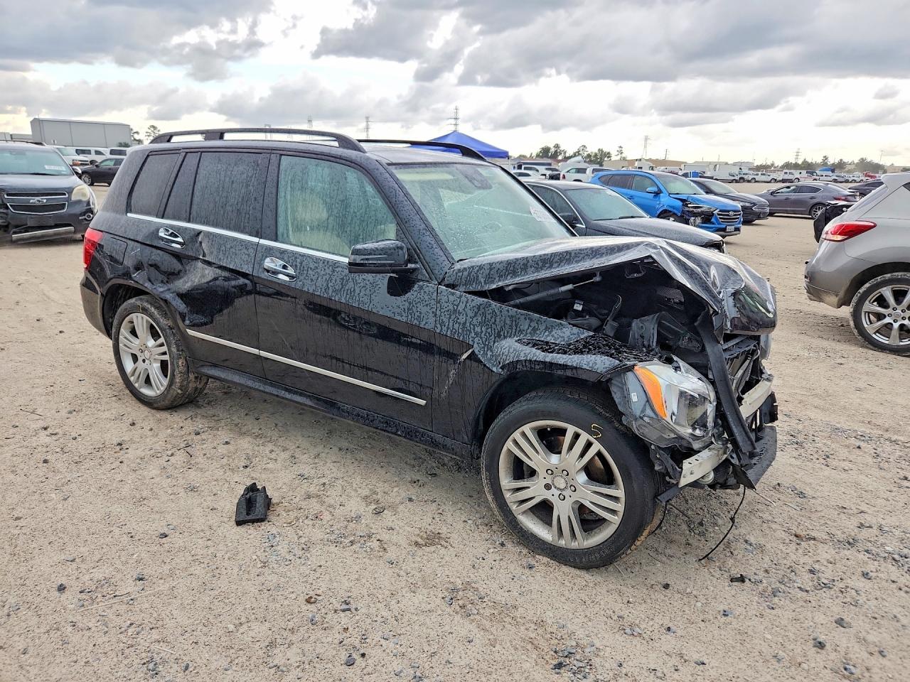 2015 Mercedes-benz Glk 250 Bluetec Black vin: WDCGG0EB3FG379980