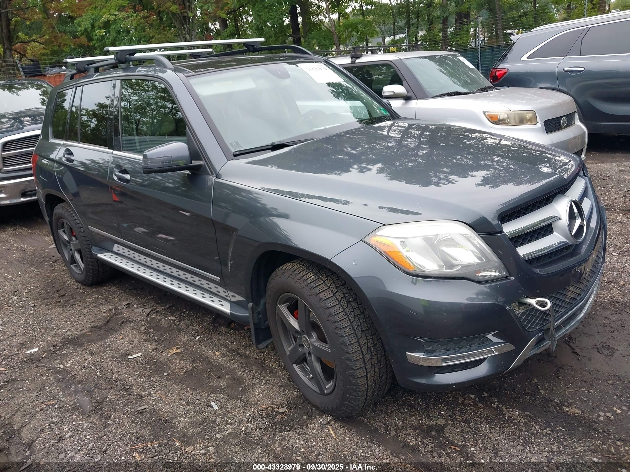2015 Mercedes-benz Glk 250 Bluetec 4matic Gray vin: WDCGG0EB3FG398691