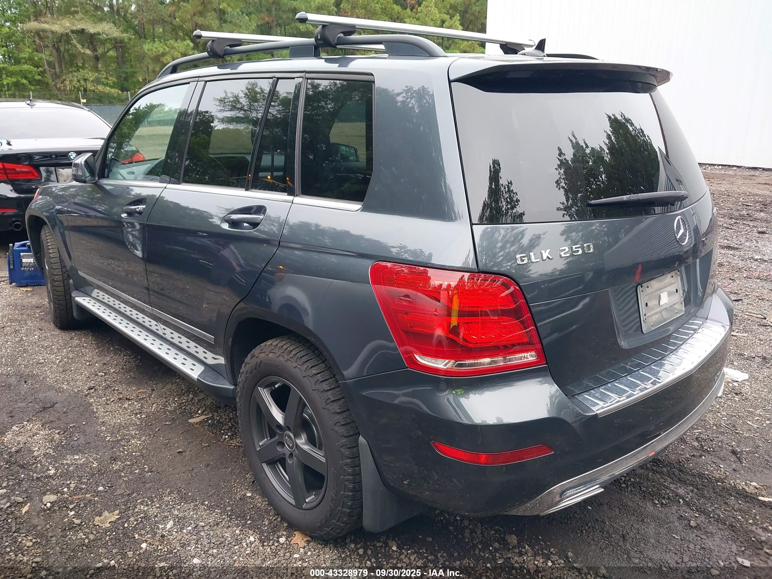 2015 Mercedes-benz Glk 250 Bluetec 4matic Gray vin: WDCGG0EB3FG398691
