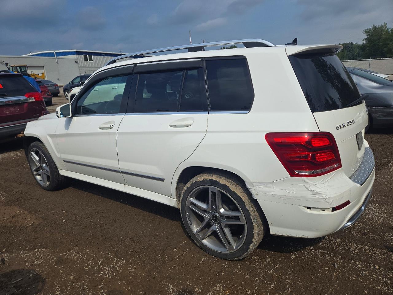 2014 Mercedes-benz Glk 250 Bluetec White vin: WDCGG0EB4EG229150