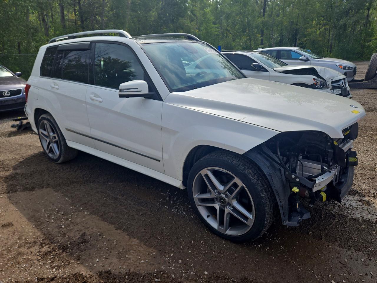 2014 Mercedes-benz Glk 250 Bluetec White vin: WDCGG0EB4EG229150