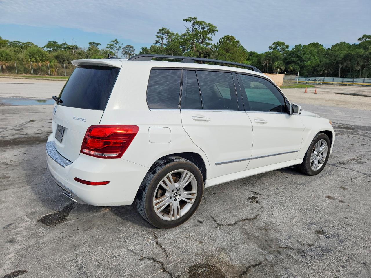 2014 Mercedes-benz Glk 250 Bluetec White vin: WDCGG0EB4EG331323