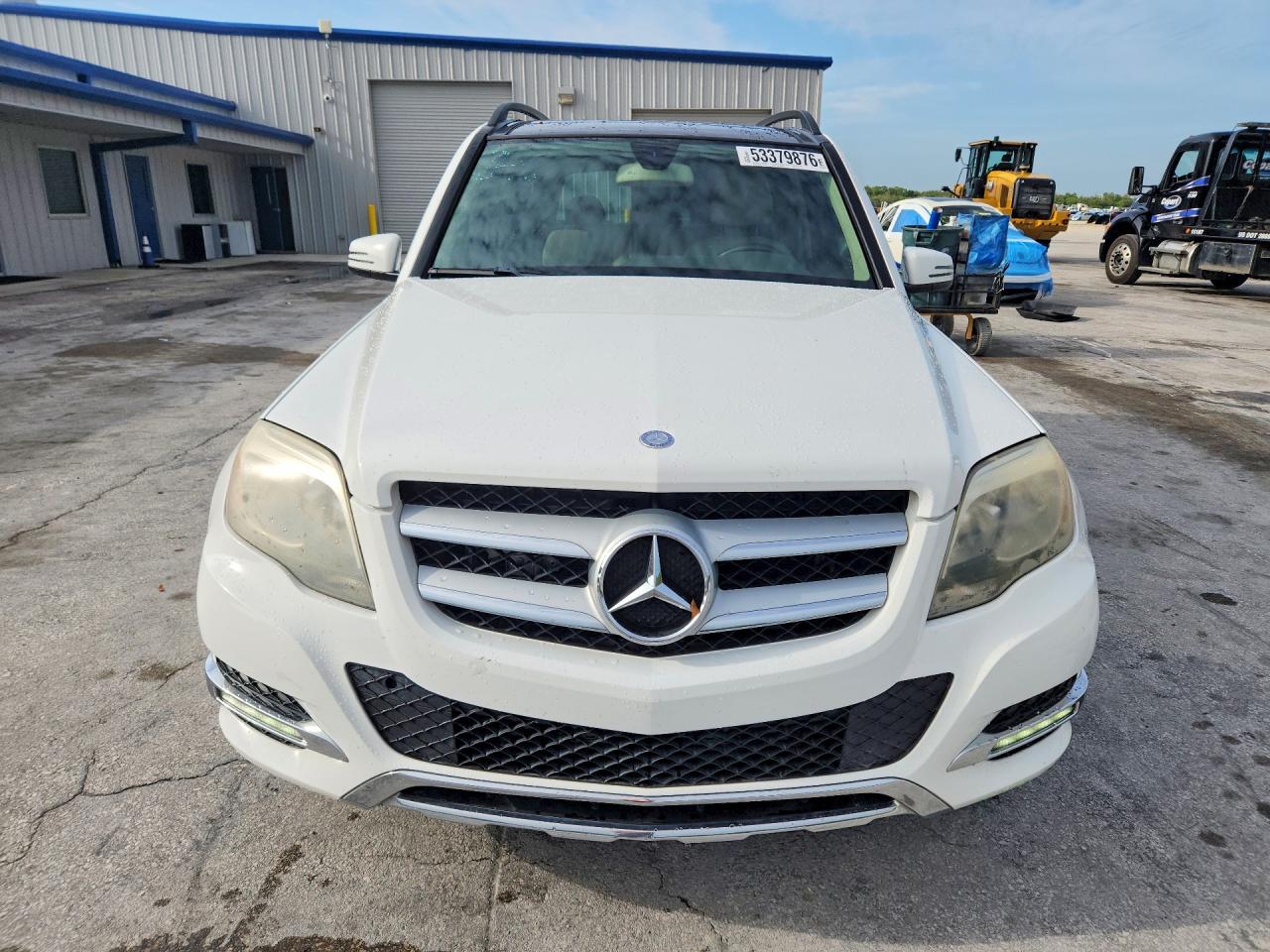 2014 Mercedes-benz Glk 250 Bluetec White vin: WDCGG0EB4EG331323