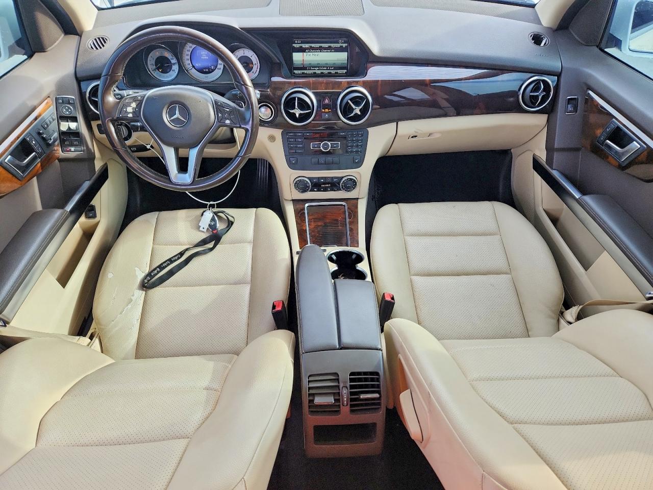 2014 Mercedes-benz Glk 250 Bluetec White vin: WDCGG0EB4EG331323