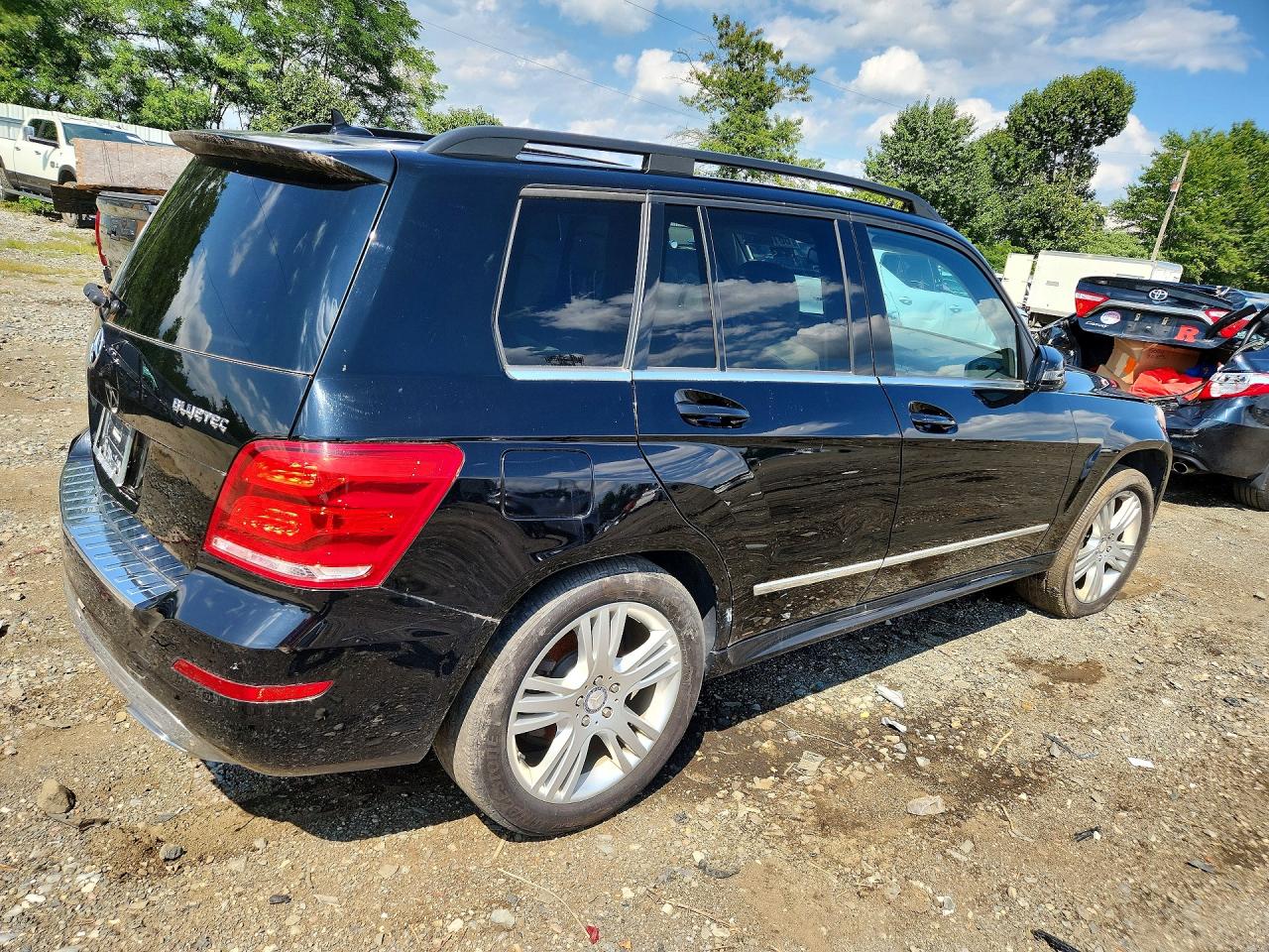 2015 Mercedes-benz Glk 250 Bluetec Black vin: WDCGG0EB4FG371001