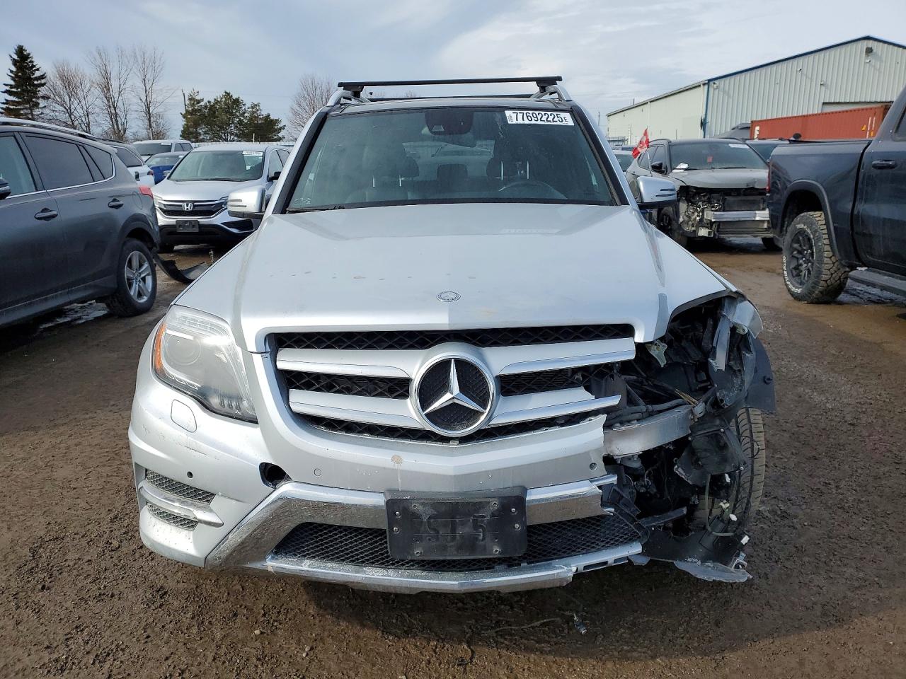 2013 Mercedes-benz Glk 250 Bluetec Silver vin: WDCGG0EB5DG093383