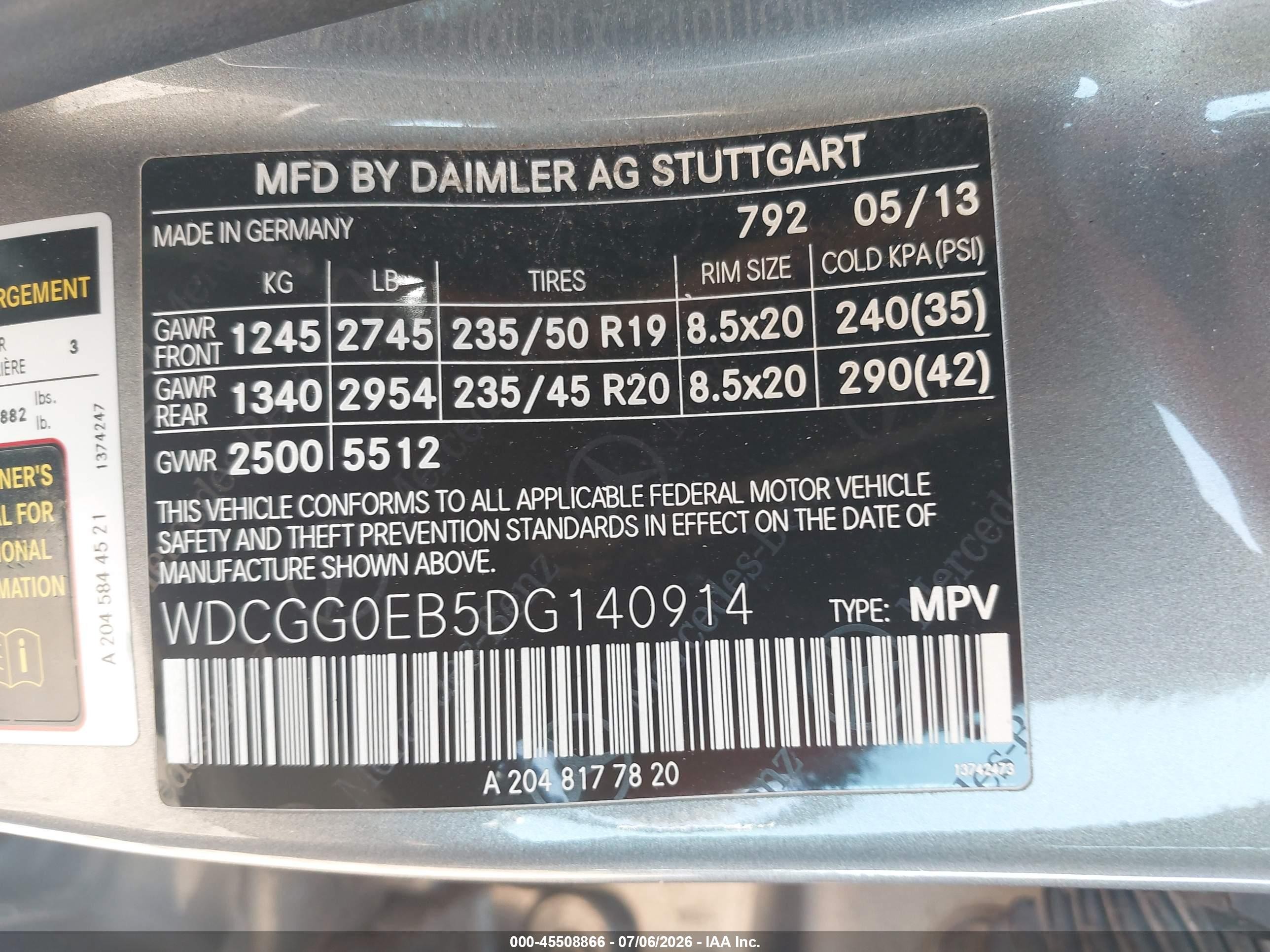 2013 Mercedes-benz Glk 250 Bluetec 4matic Silver vin: WDCGG0EB5DG140914