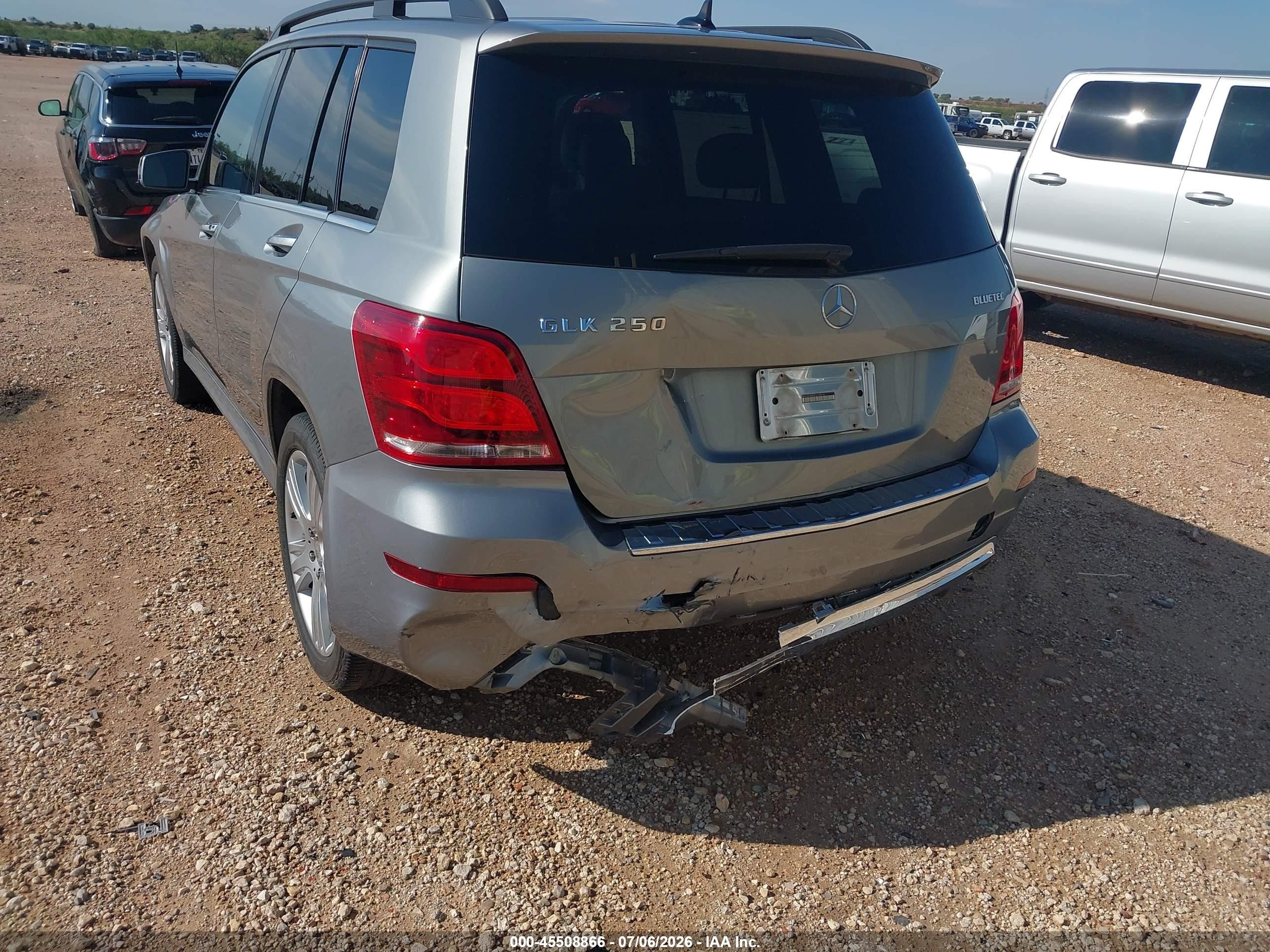 2013 Mercedes-benz Glk 250 Bluetec 4matic Silver vin: WDCGG0EB5DG140914