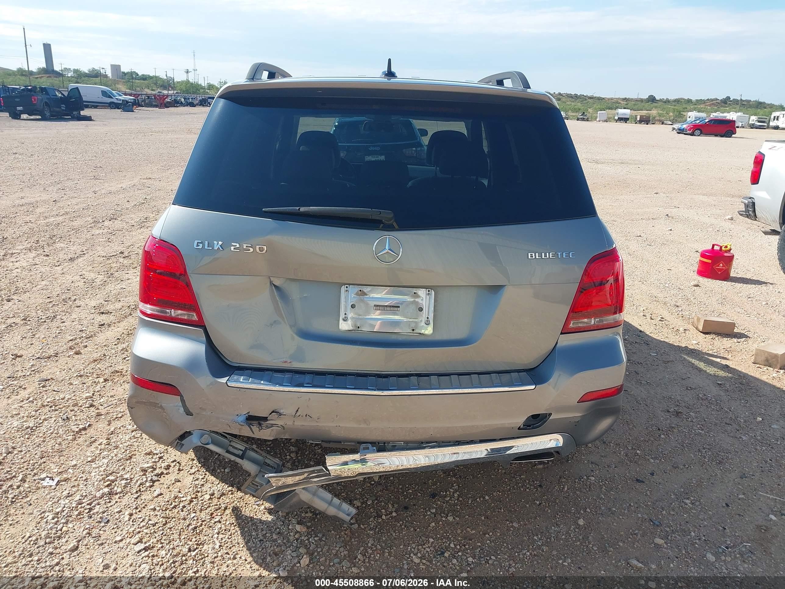 2013 Mercedes-benz Glk 250 Bluetec 4matic Silver vin: WDCGG0EB5DG140914
