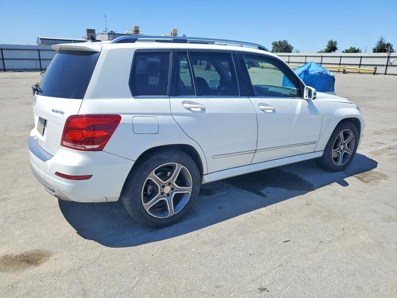 2014 Mercedes-benz Glk 250 Bluetec White vin: WDCGG0EB5EG232137