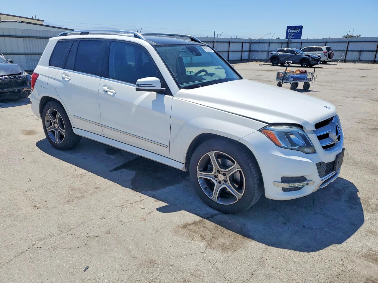 2014 Mercedes-benz Glk 250 Bluetec White vin: WDCGG0EB5EG232137