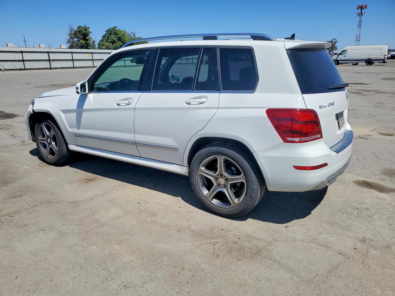 2014 Mercedes-benz Glk 250 Bluetec White vin: WDCGG0EB5EG232137