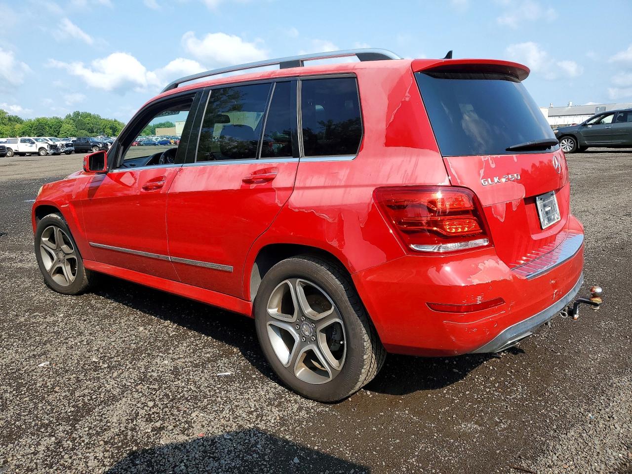 2014 Mercedes-benz Glk 250 Bluetec Red vin: WDCGG0EB5EG334683