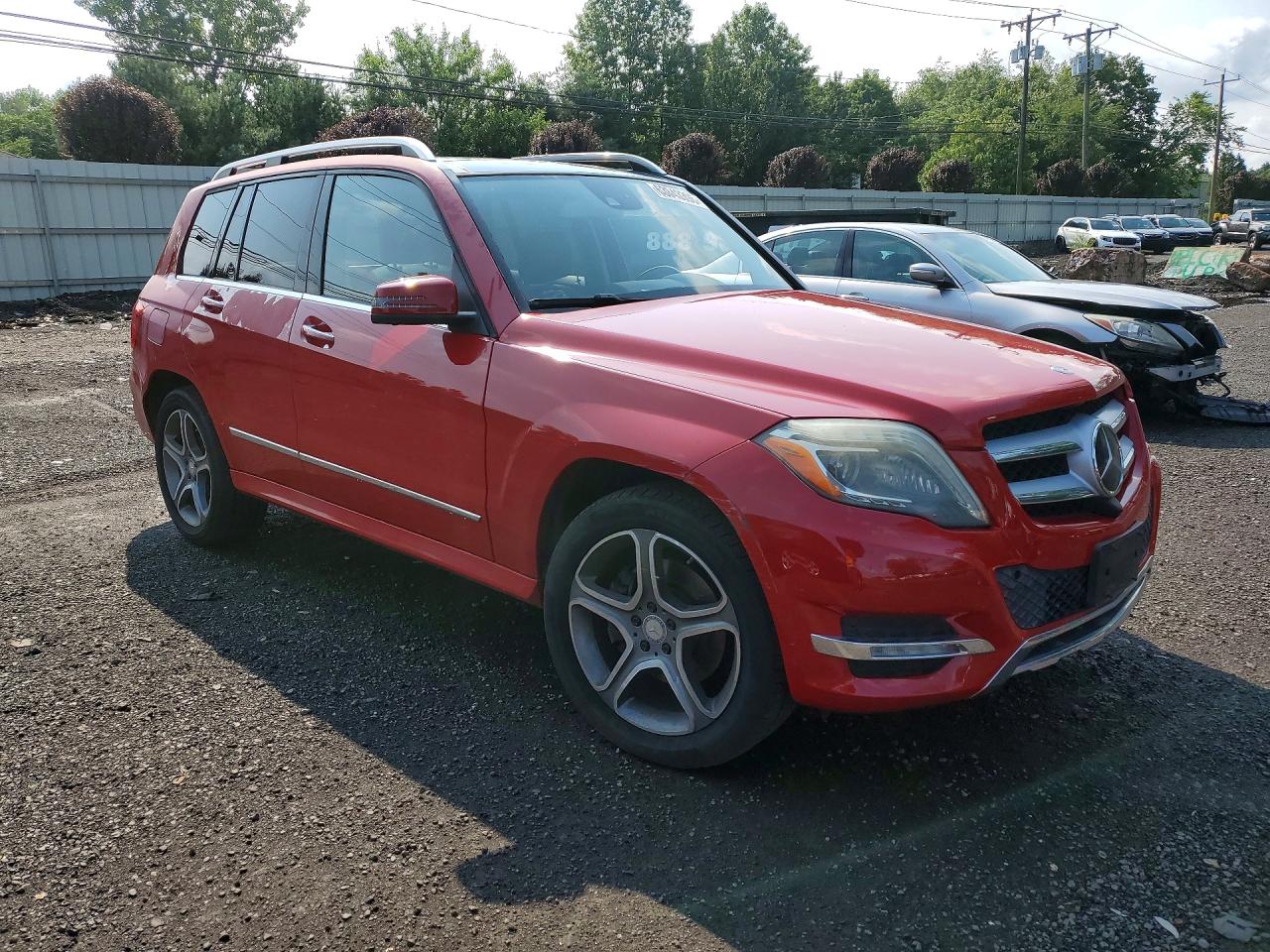 2014 Mercedes-benz Glk 250 Bluetec Red vin: WDCGG0EB5EG334683