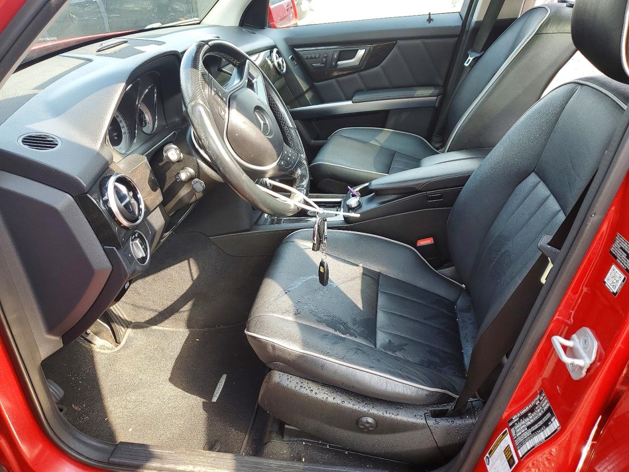 2014 Mercedes-benz Glk 250 Bluetec Red vin: WDCGG0EB5EG334683