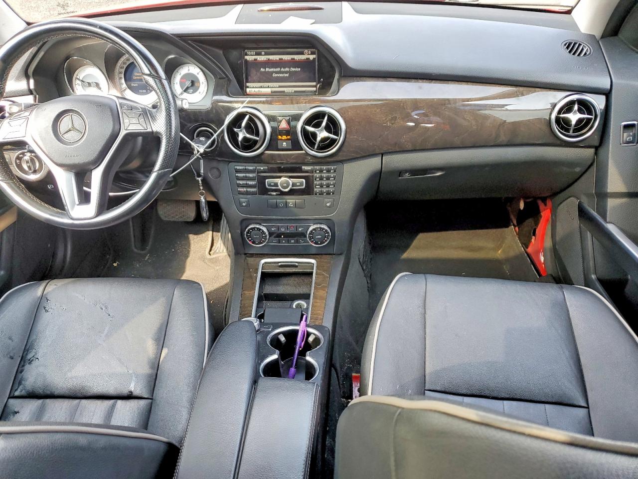 2014 Mercedes-benz Glk 250 Bluetec Red vin: WDCGG0EB5EG334683