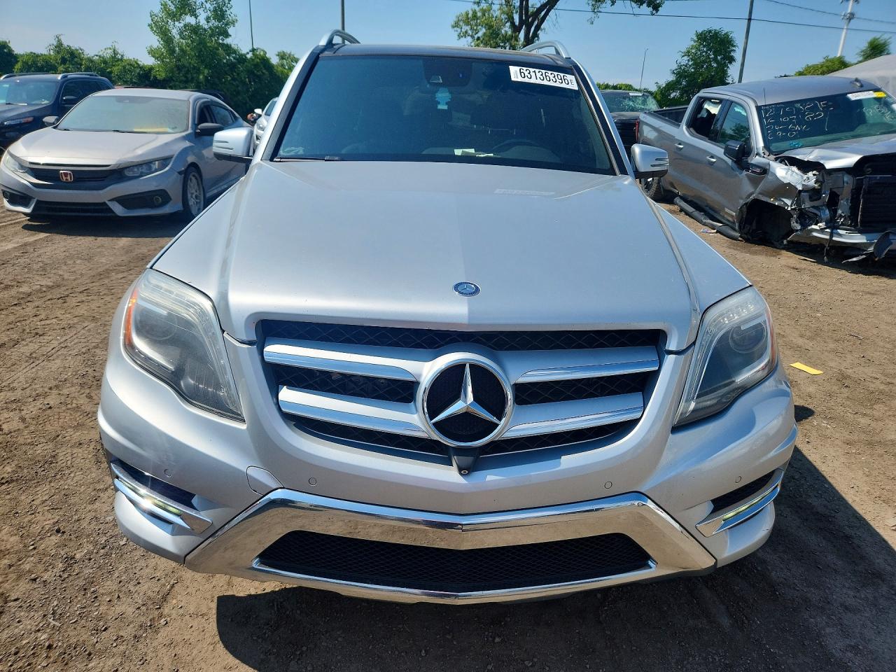 2015 Mercedes-benz Glk 250 Bluetec Серый vin: WDCGG0EB5FG358449