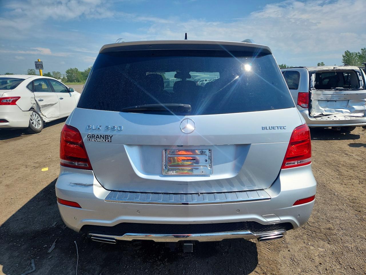 2015 Mercedes-benz Glk 250 Bluetec Серый vin: WDCGG0EB5FG358449