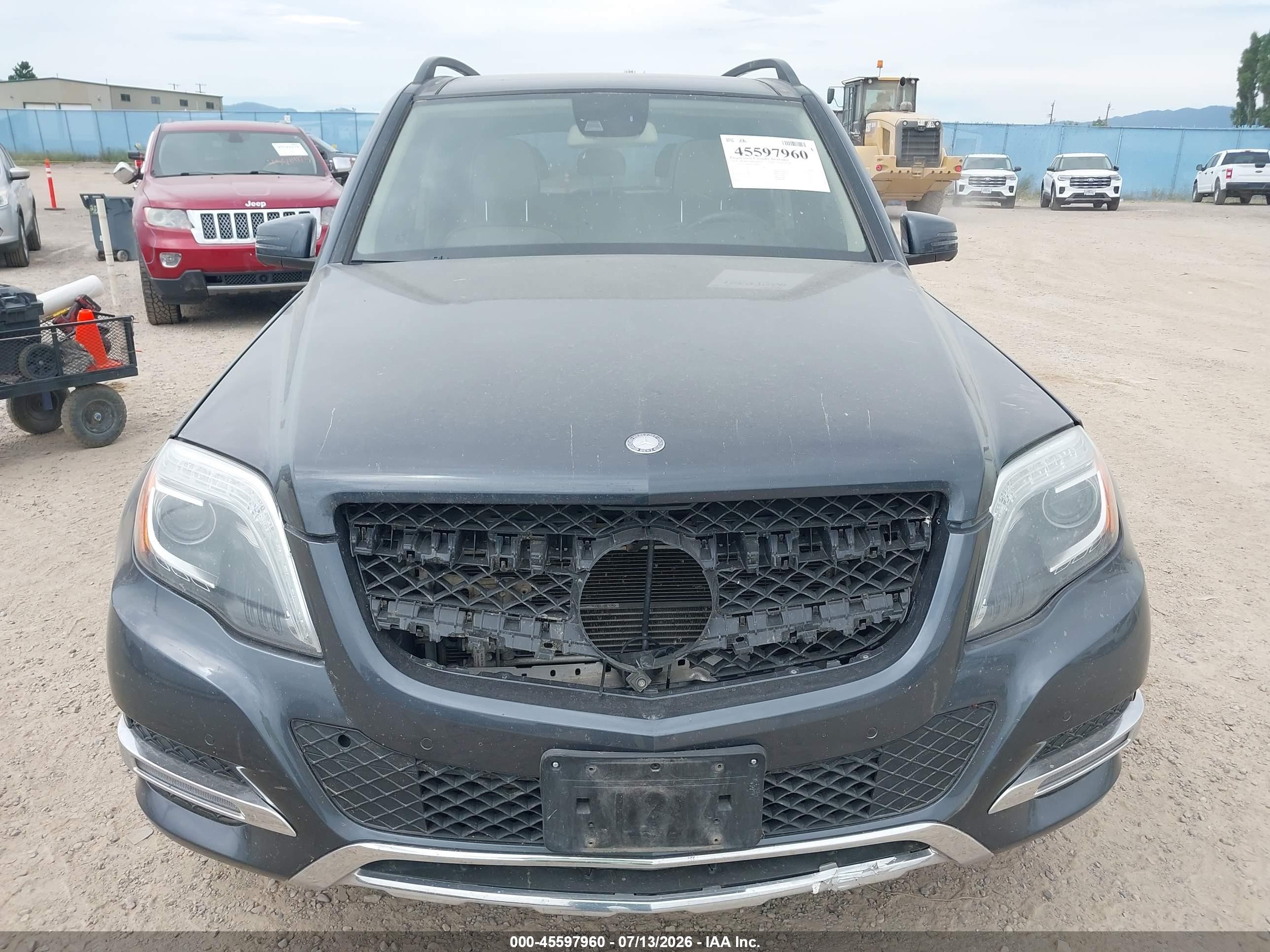 2014 Mercedes-benz Glk 250 Bluetec 4matic Gray vin: WDCGG0EB6EG188486