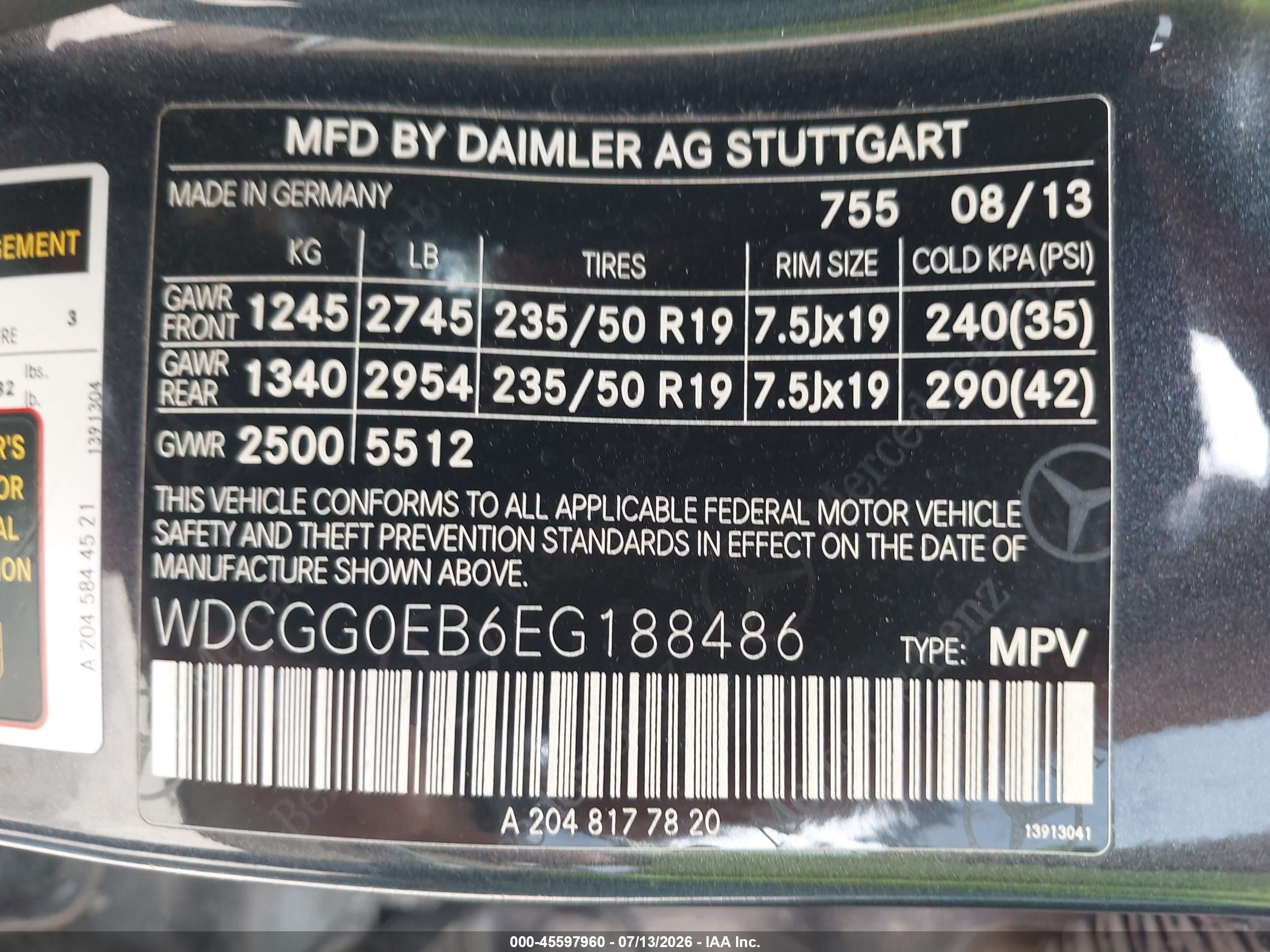 2014 Mercedes-benz Glk 250 Bluetec 4matic Gray vin: WDCGG0EB6EG188486
