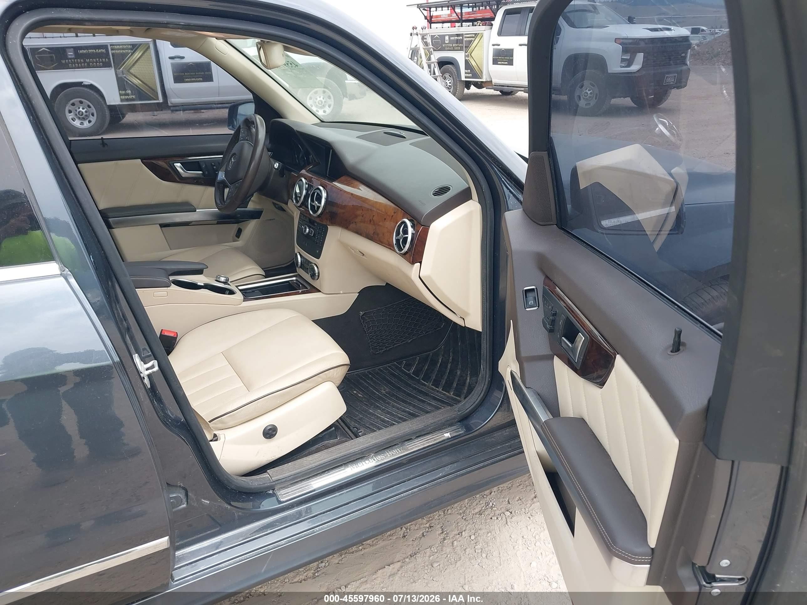 2014 Mercedes-benz Glk 250 Bluetec 4matic Gray vin: WDCGG0EB6EG188486