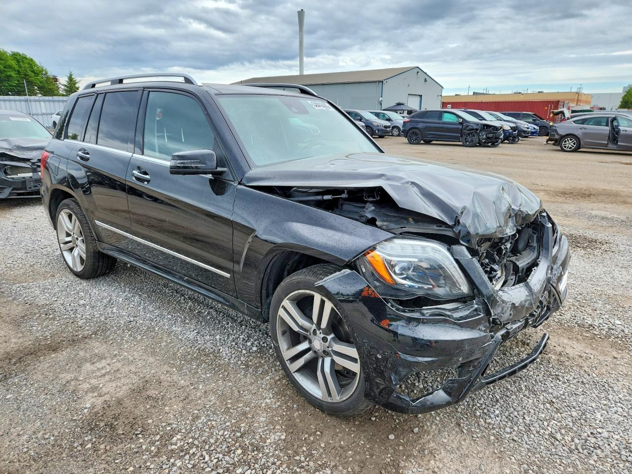 2014 Mercedes-benz Glk 250 Bluetec Black vin: WDCGG0EB6EG193154