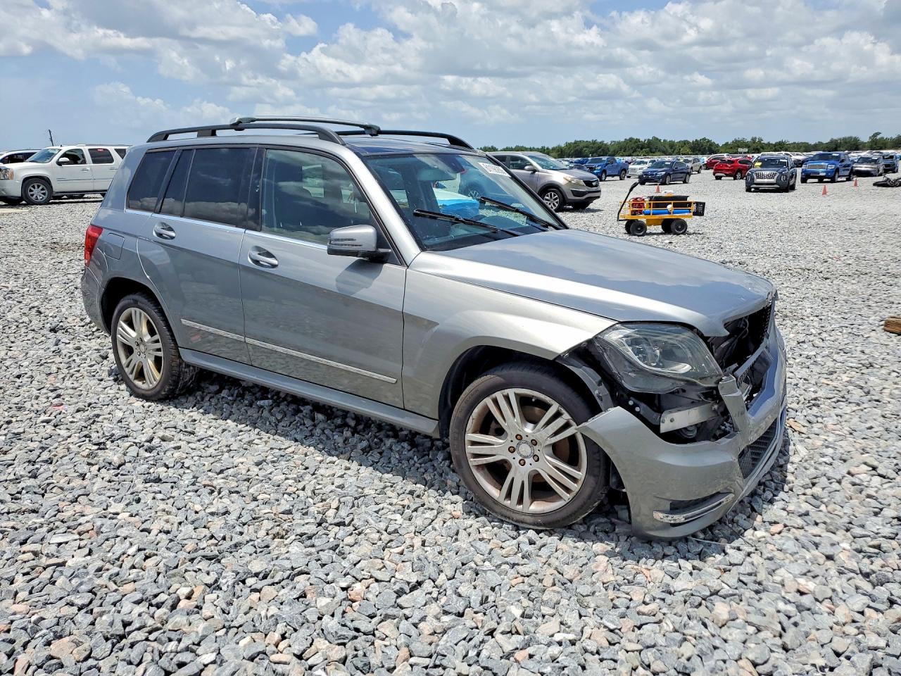 2014 Mercedes-benz Glk 250 Bluetec Silver vin: WDCGG0EB6EG218070