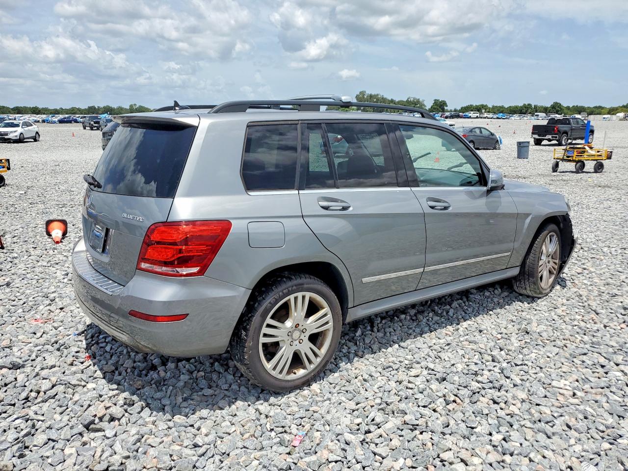 2014 Mercedes-benz Glk 250 Bluetec Silver vin: WDCGG0EB6EG218070