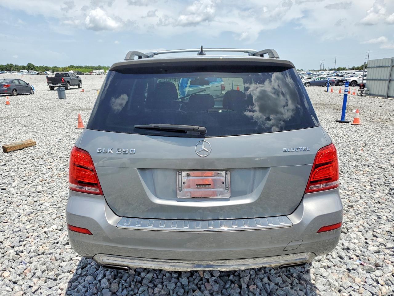 2014 Mercedes-benz Glk 250 Bluetec Silver vin: WDCGG0EB6EG218070