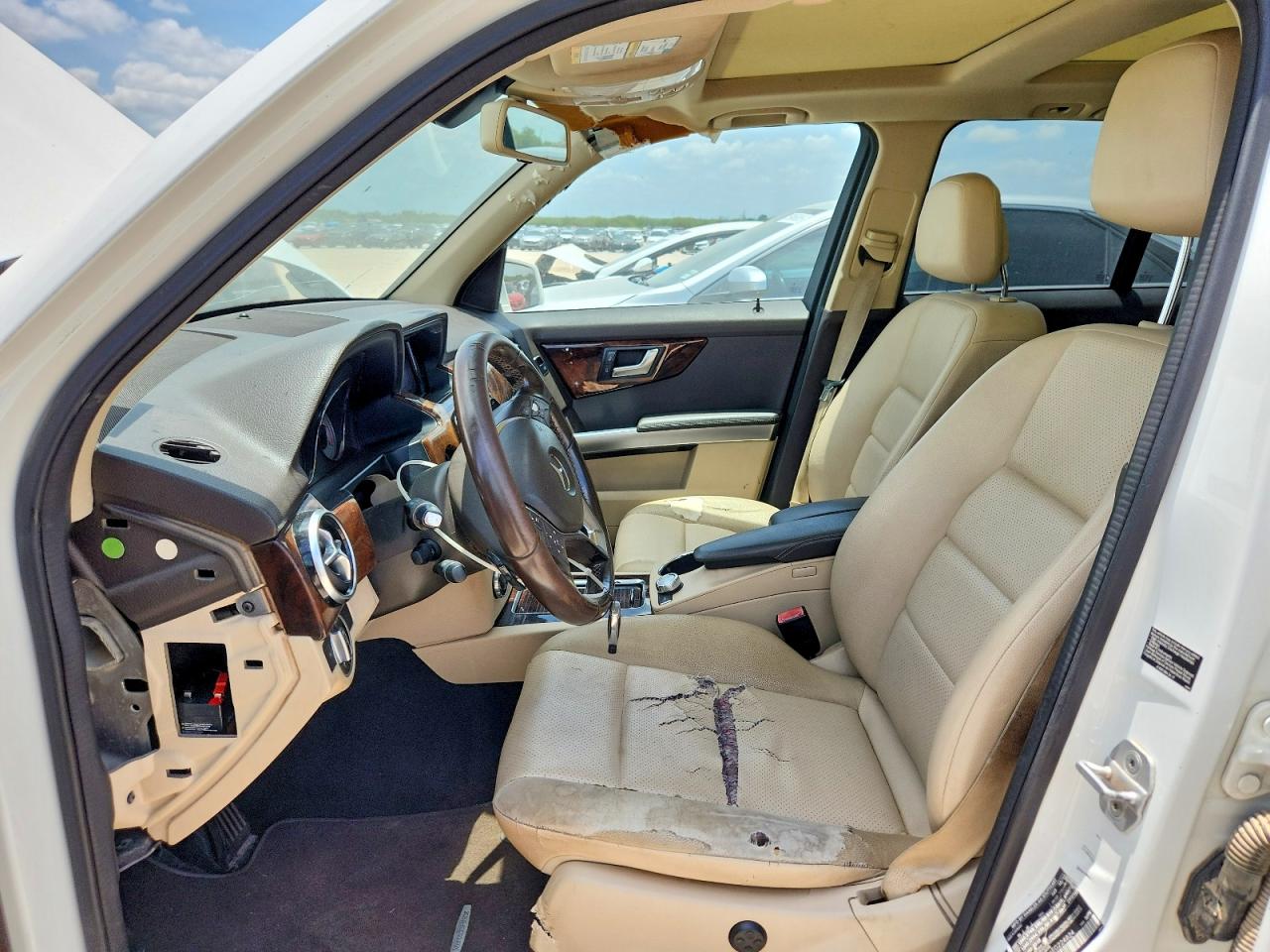 2014 Mercedes-benz Glk 250 Bluetec White vin: WDCGG0EB6EG224824