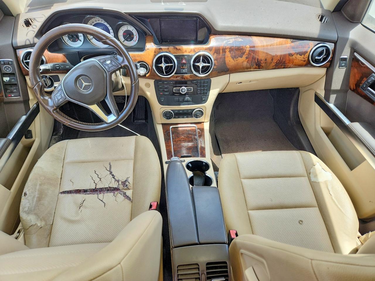 2014 Mercedes-benz Glk 250 Bluetec White vin: WDCGG0EB6EG224824