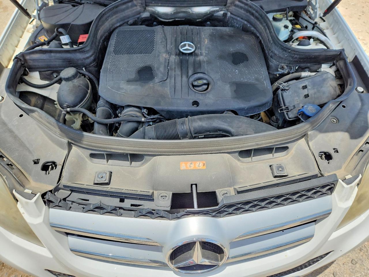 2014 Mercedes-benz Glk 250 Bluetec White vin: WDCGG0EB6EG224824