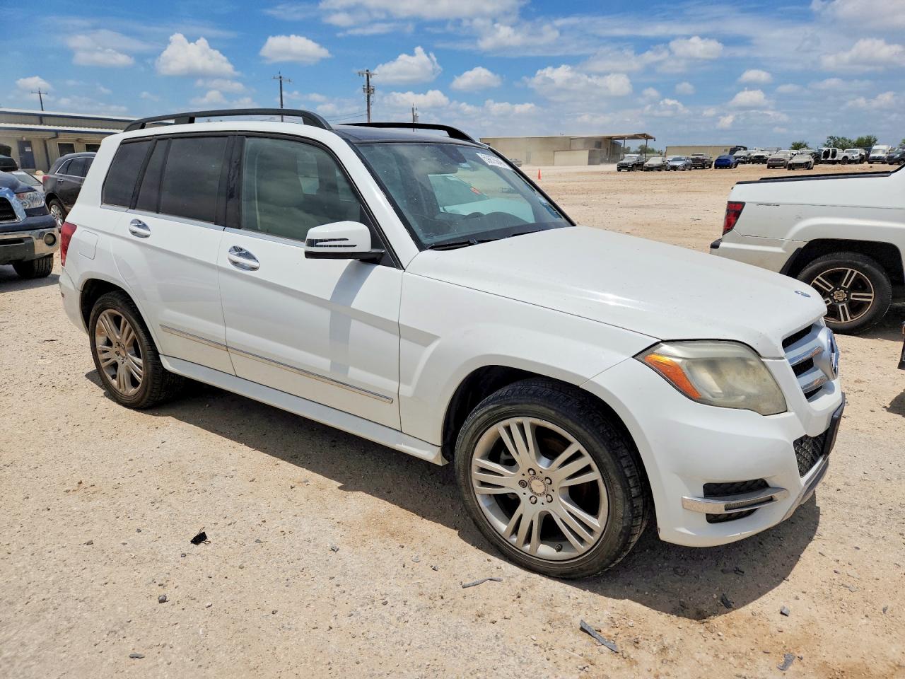 2014 Mercedes-benz Glk 250 Bluetec White vin: WDCGG0EB6EG224824