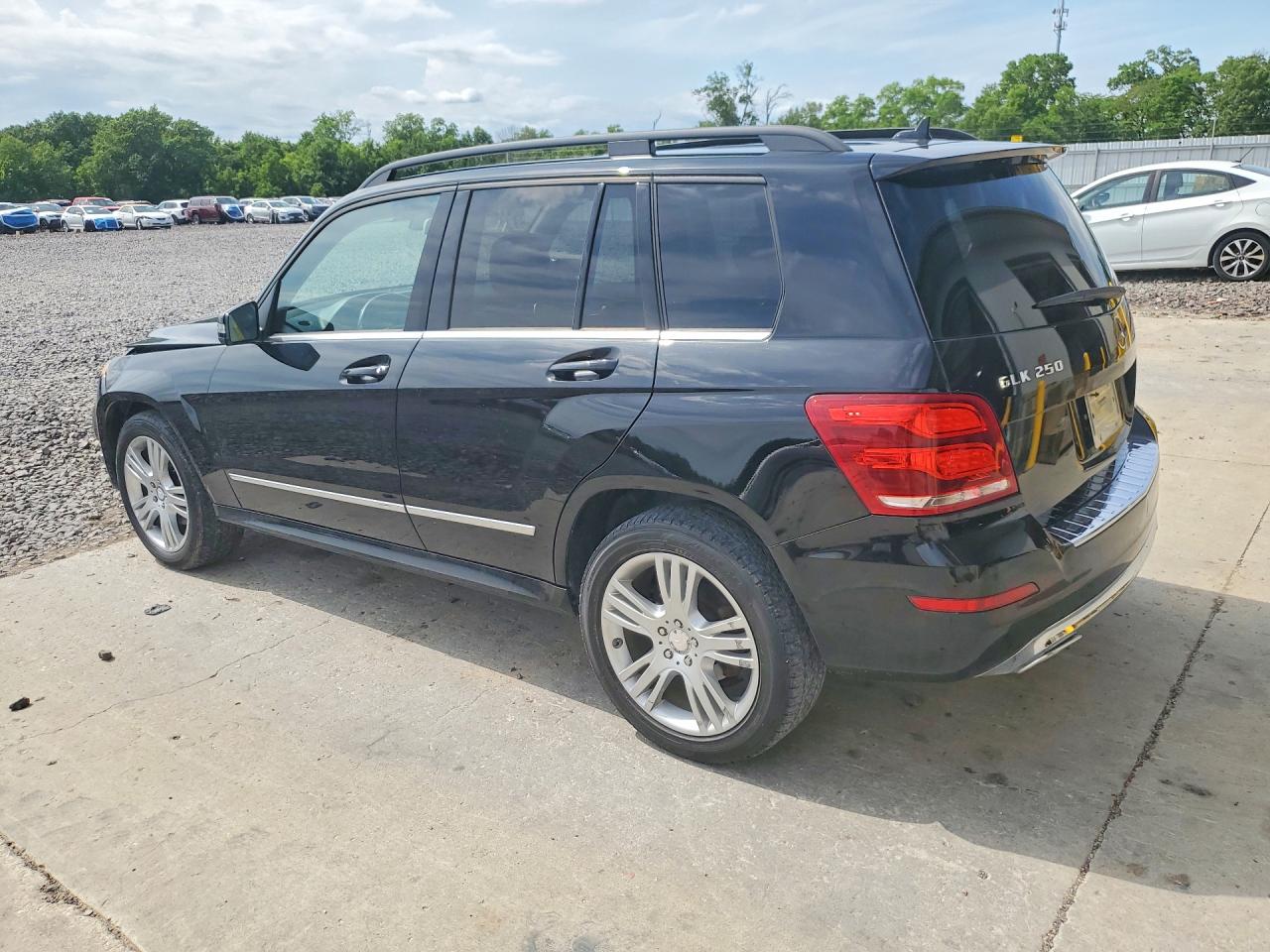 2014 Mercedes-benz Glk250 Black vin: WDCGG0EB6EG255992