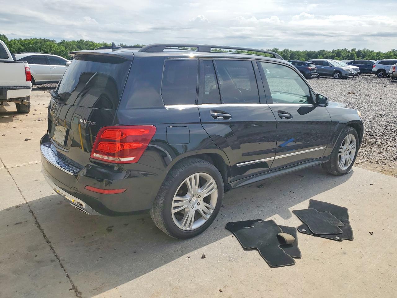 2014 Mercedes-benz Glk250 Black vin: WDCGG0EB6EG255992