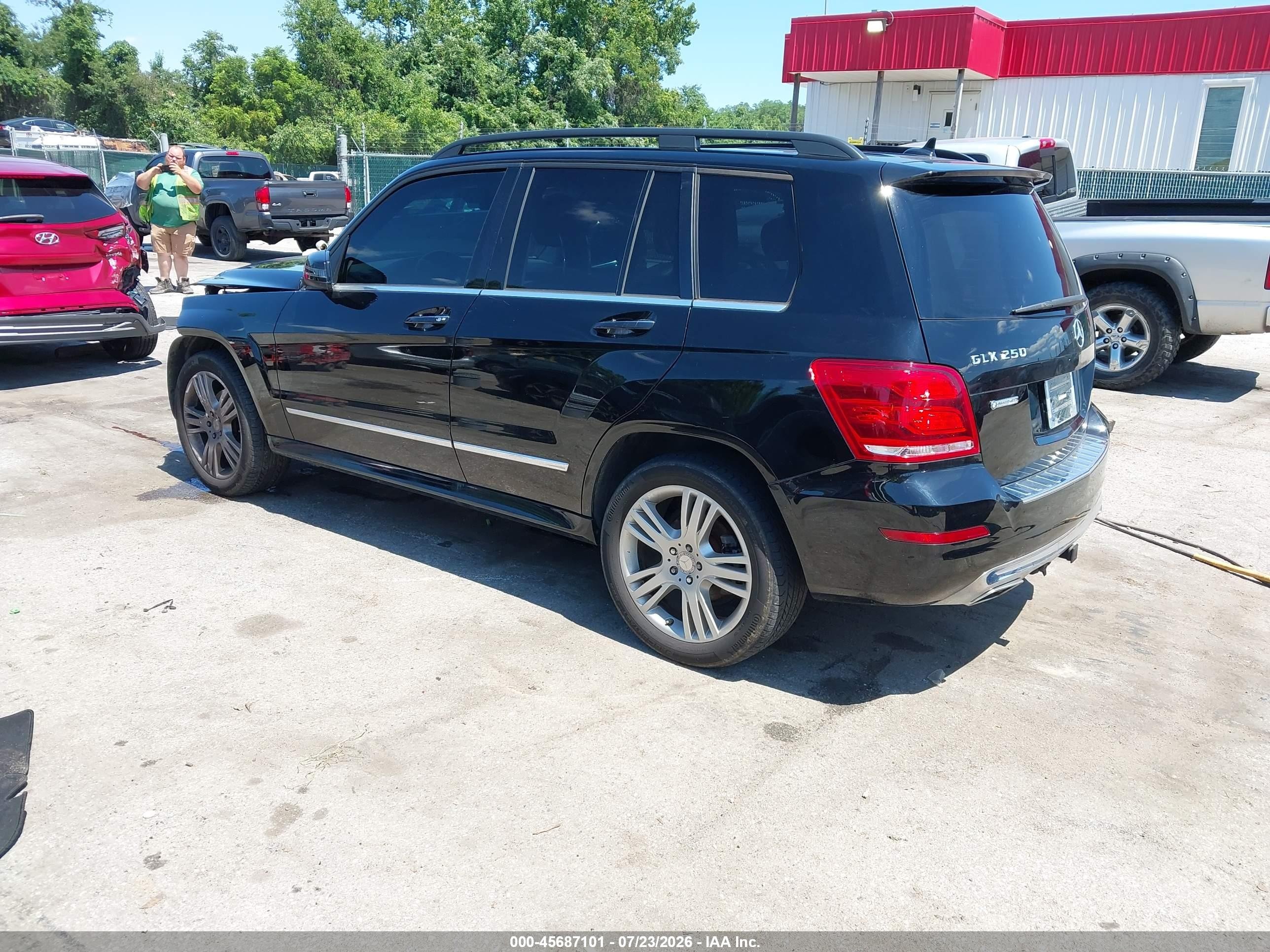 2014 Mercedes-benz Glk 250 Bluetec 4matic Black vin: WDCGG0EB6EG321201
