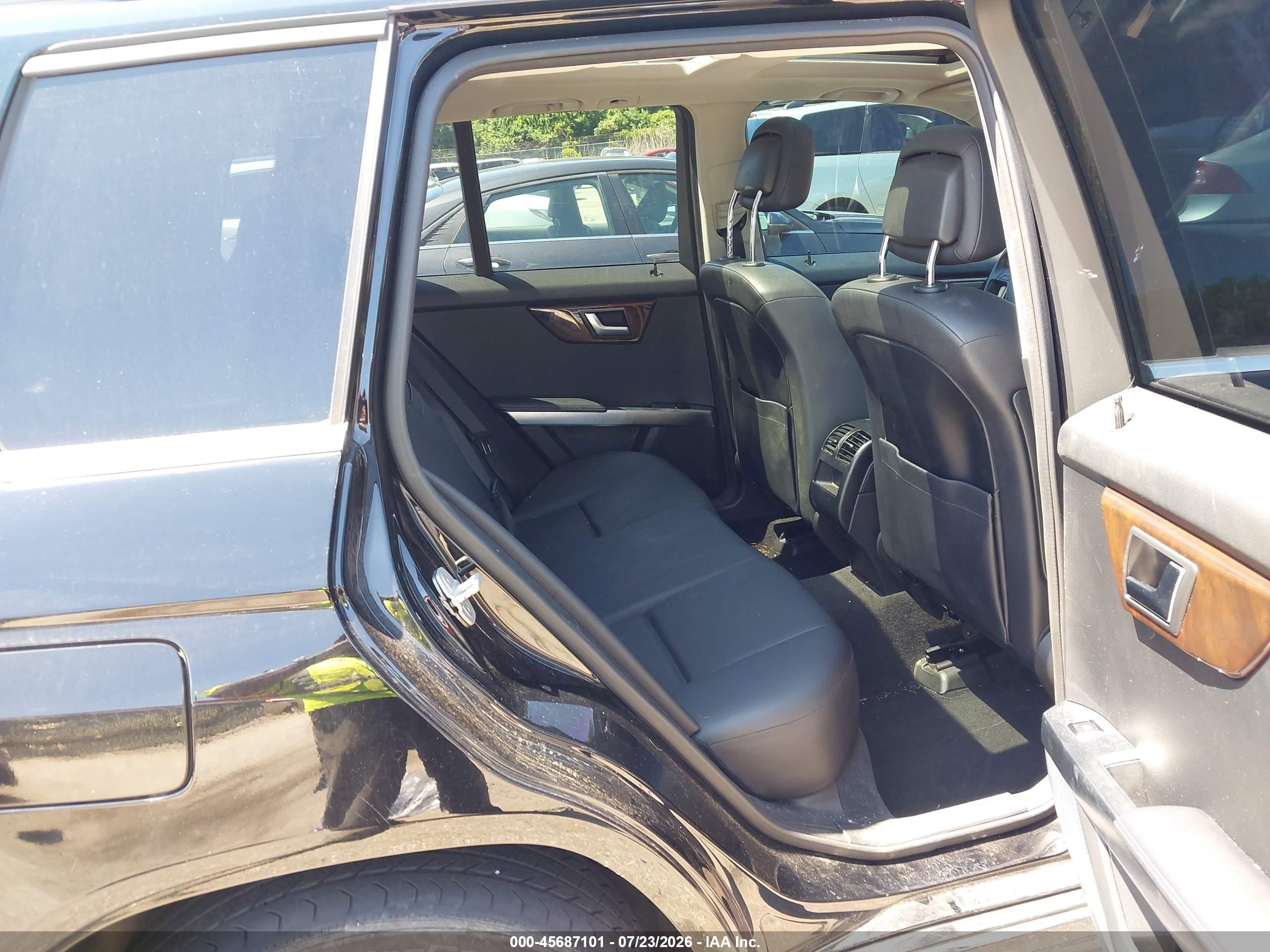 2014 Mercedes-benz Glk 250 Bluetec 4matic Black vin: WDCGG0EB6EG321201